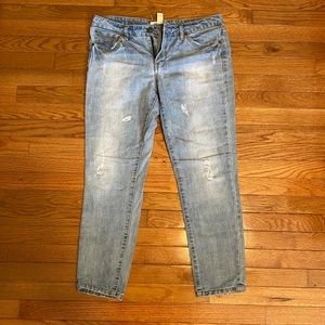 Life in Progress distressed jeans